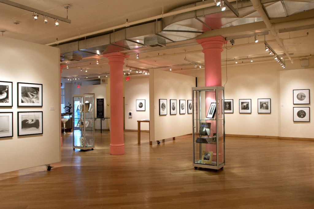 Interior view of the Leslie Lohman Museum