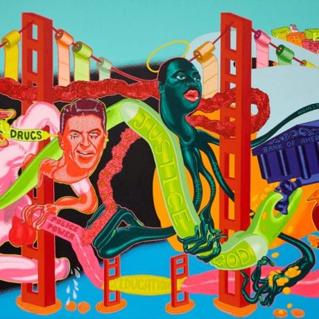 Peter Saul, Government of California, 1969. Collection of Brian Donnelly, New York © Peter Saul Courtesy Mary Boone Gallery, New York