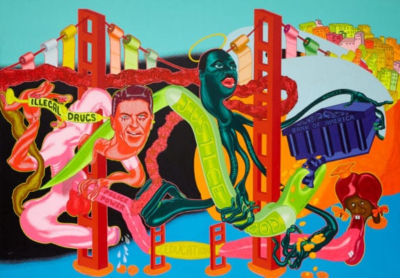 Peter Saul, Government of California, 1969. Collection of Brian Donnelly, New York © Peter Saul Courtesy Mary Boone Gallery, New York