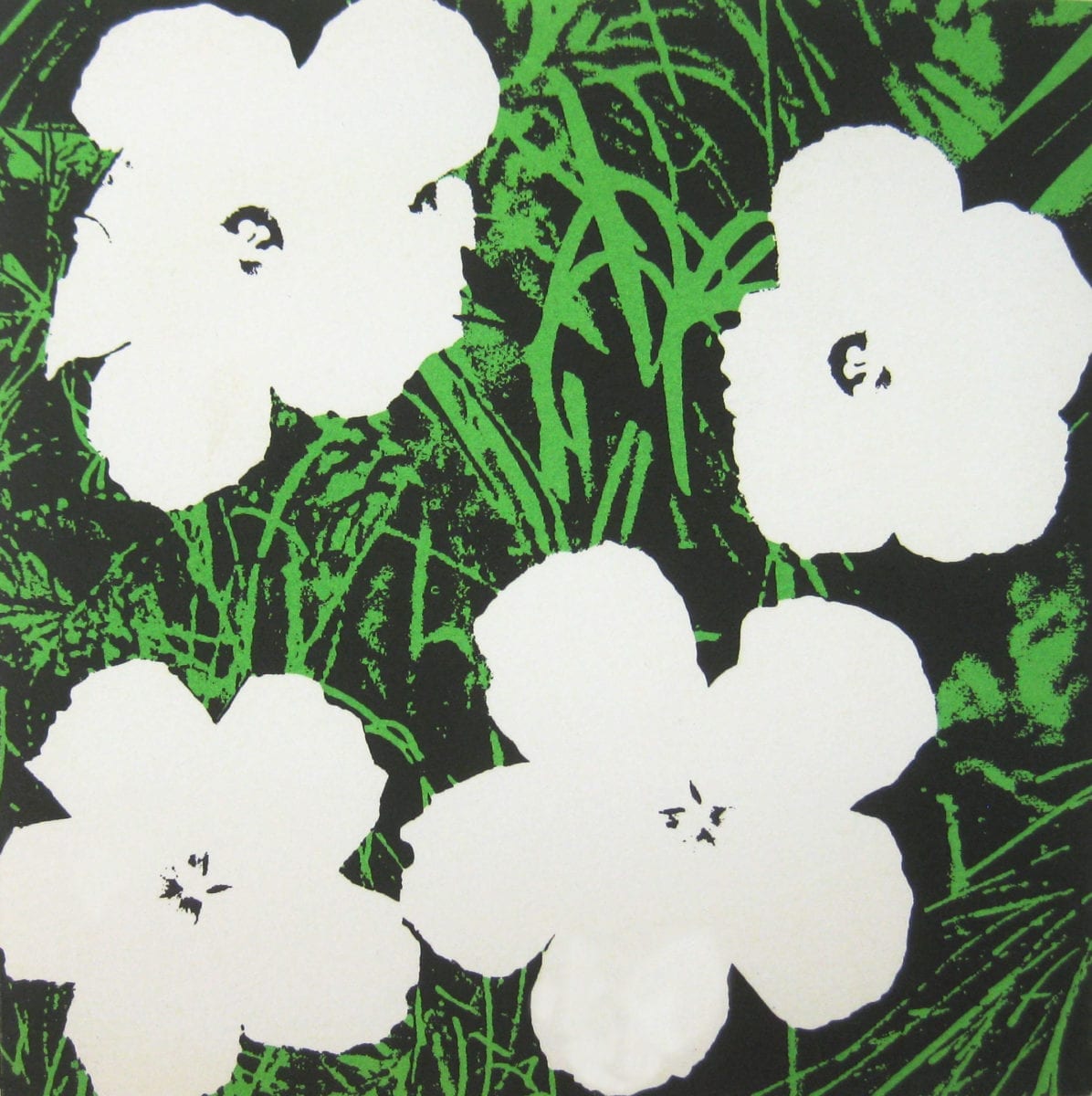 Andy Warhol, Flowers (MoMA). 1965.
Image courtesy of Alden Projects, New York.