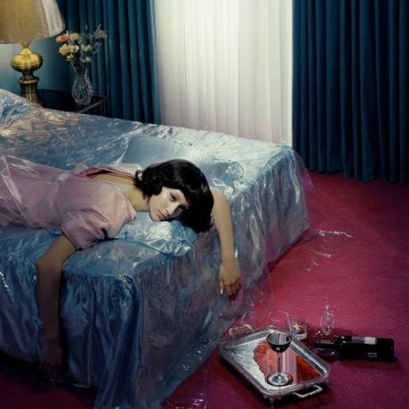 Miles Aldridge, Chromo Thriller #2, 2012. Courtesy Huxley-Parlour Gallery