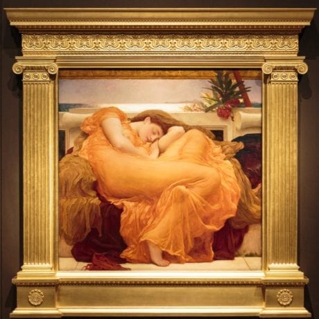 Flaming June, by Frederic Leighton (c1895)©Leighton House Museum, Photo by Kevin Moran