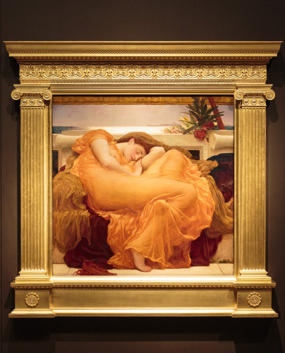 Flaming June, by Frederic Leighton (c1895)Â©Leighton House Museum, Photo by Kevin Moran