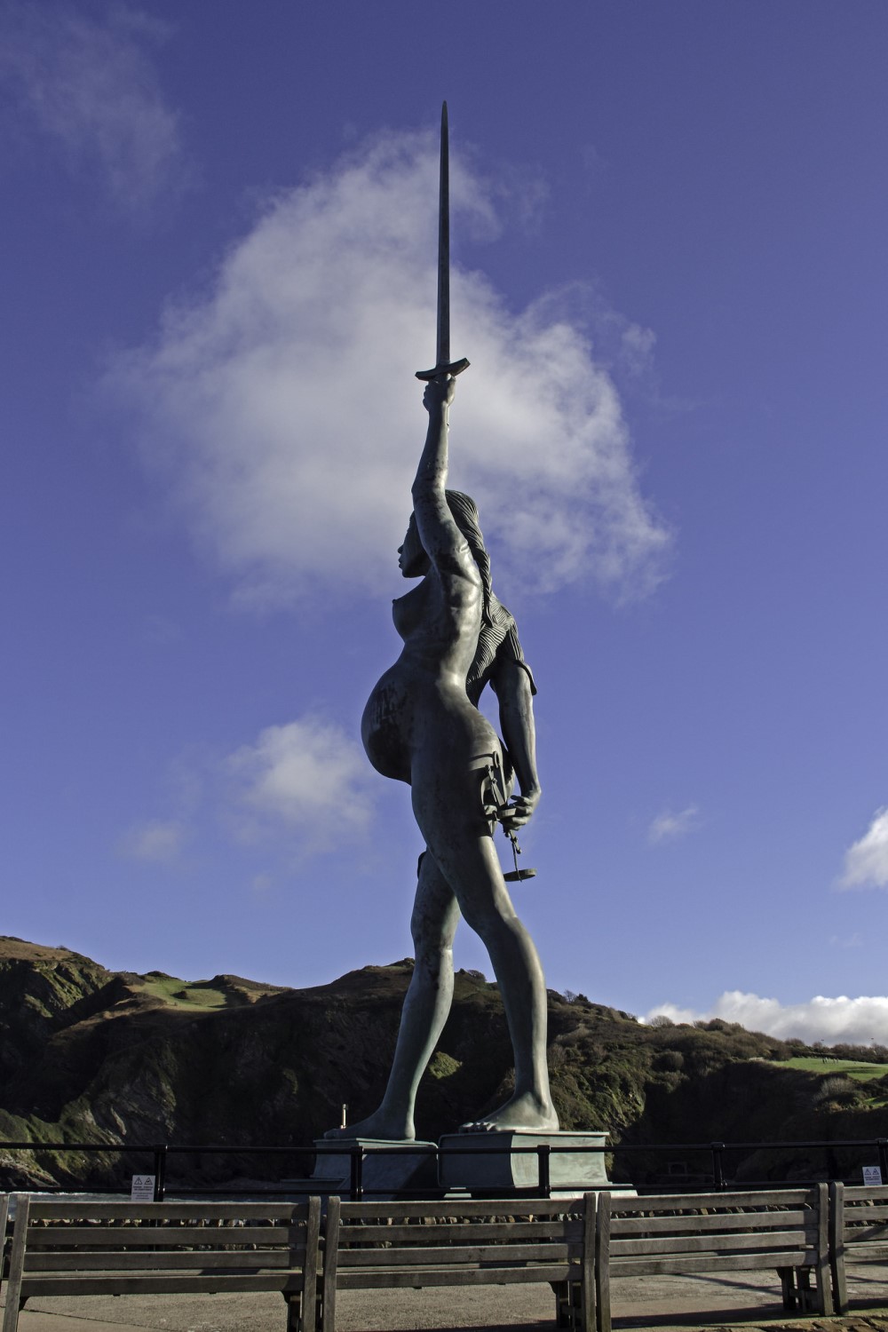 Verity, by Damien Hirst. Photo credit: Mark Robinson