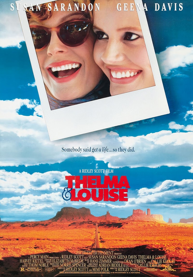 thelma and Louise poster film Ridley Scott 