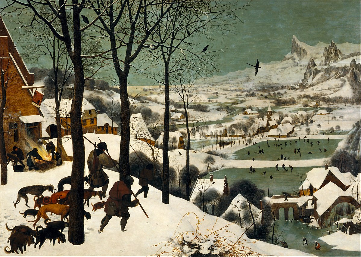 Pieter Breugel the Elder, The Hunters in the Snow, 1565