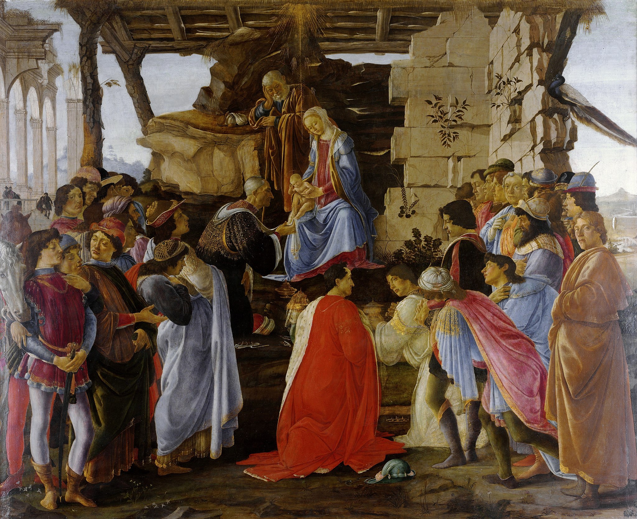 Sandro Botticelli, The Adoration of the Magi, c1476