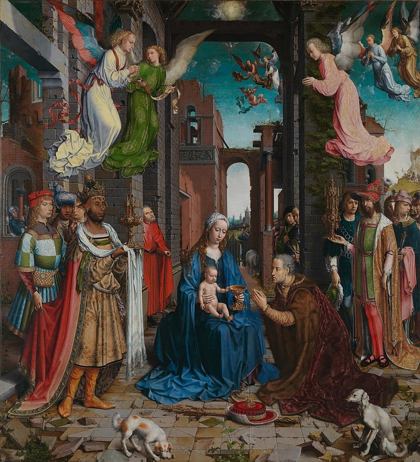 Jan Gossart, The Adoration of the Magi, 1510-1515