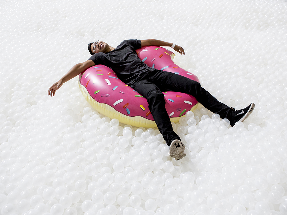 Snarkitecture, The Beach, photo by Noah Kalina