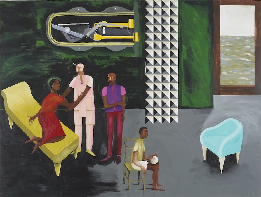 Le Rodeur: The Lock, 2016 Lubaina Himid