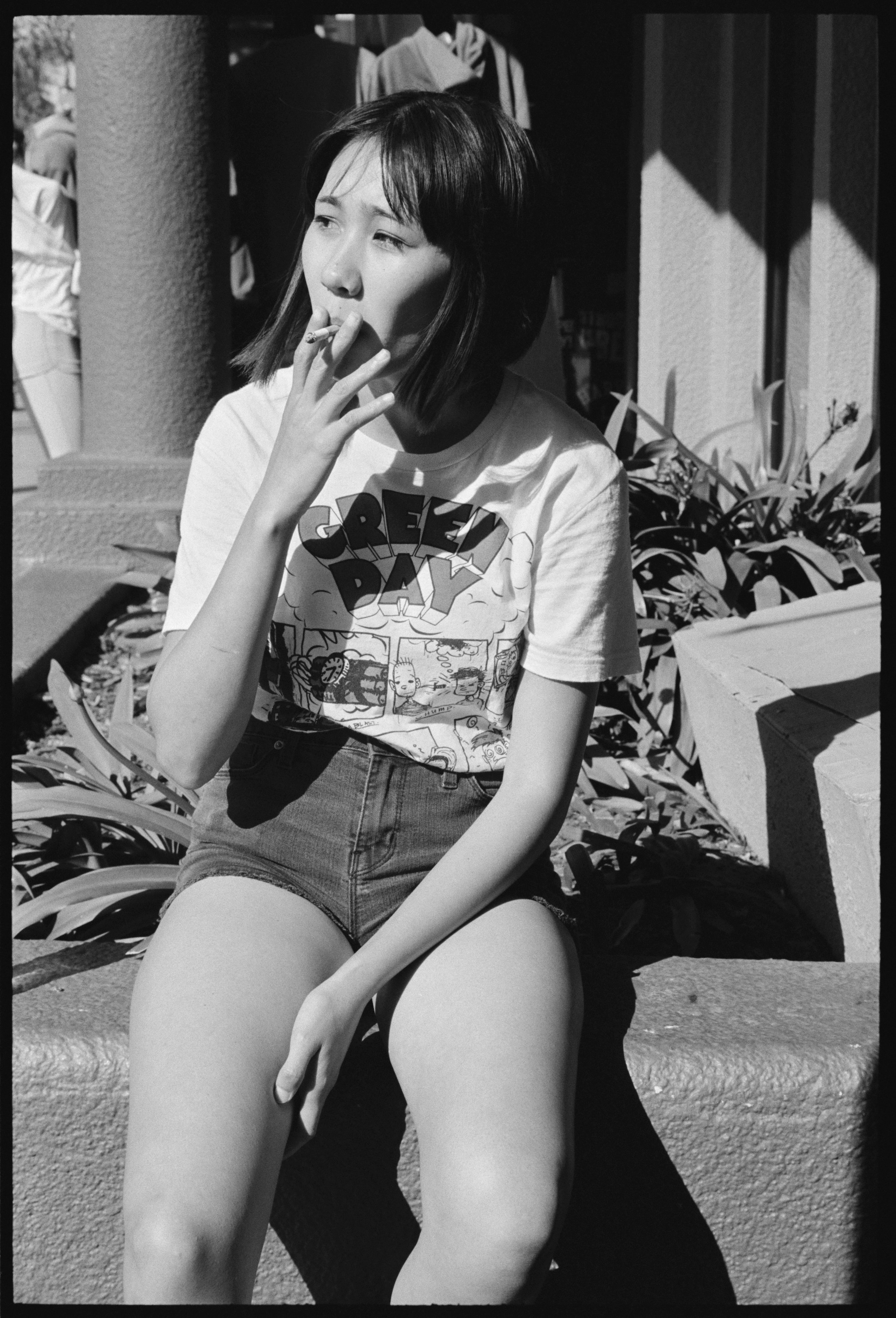 Ed Templeton, Teenage Smoker, Huntington Beach, 2015. Courtesy Roberts Projects, Los Angeles, and the artist