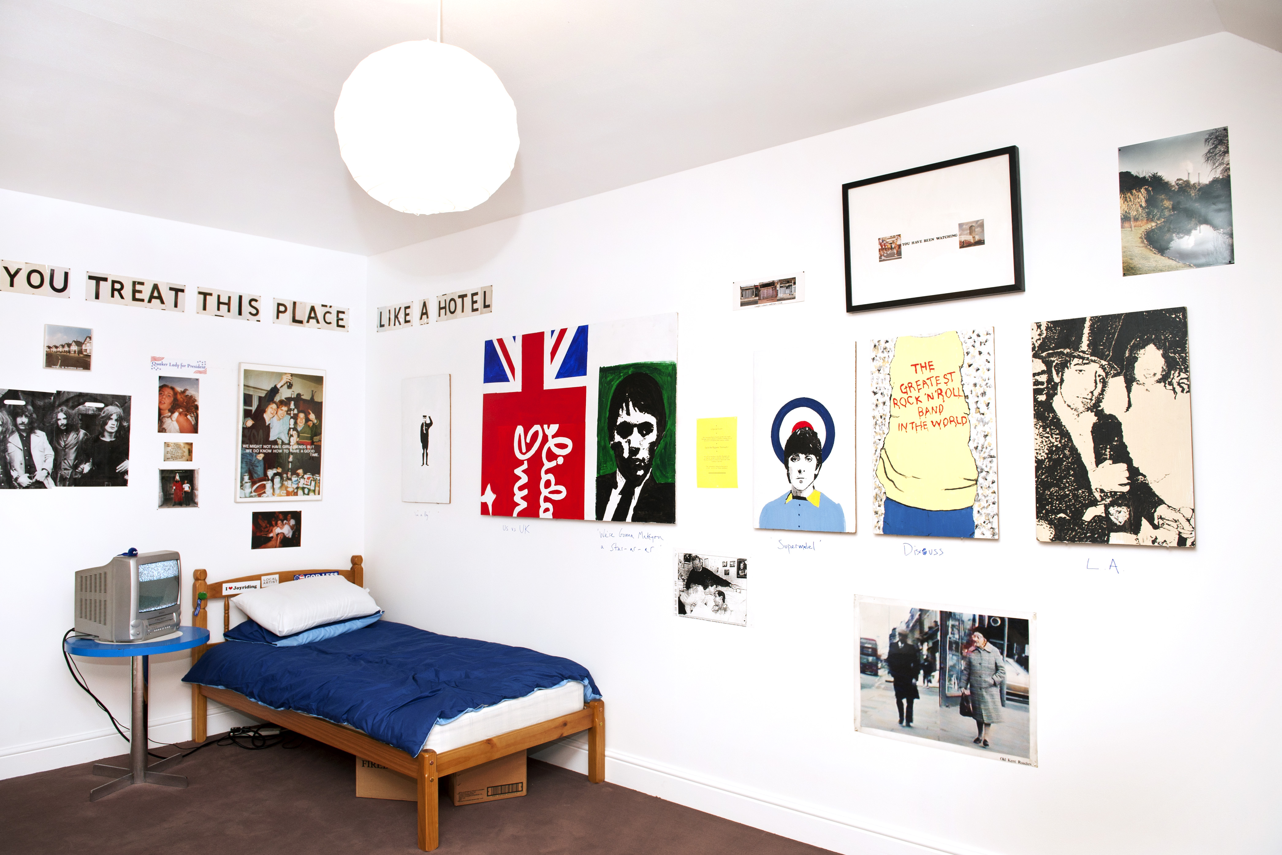 Jeremy Deller, Open Bedroom, 2012 from Hayward Gallery