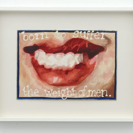 Jade Montserrat, Born to Suffer the Weight of Men, 2015