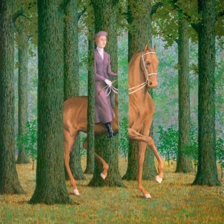 Le Blanc Seing, 1965 by Rene Magritte. Courtesy of the National Gallery of Art, Washington