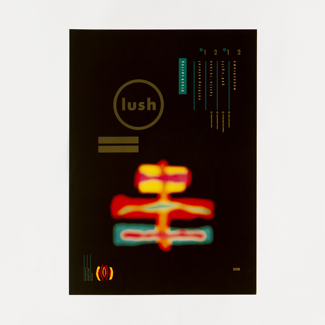 Lush, Black Spring, 1991, Vaughan Oliver