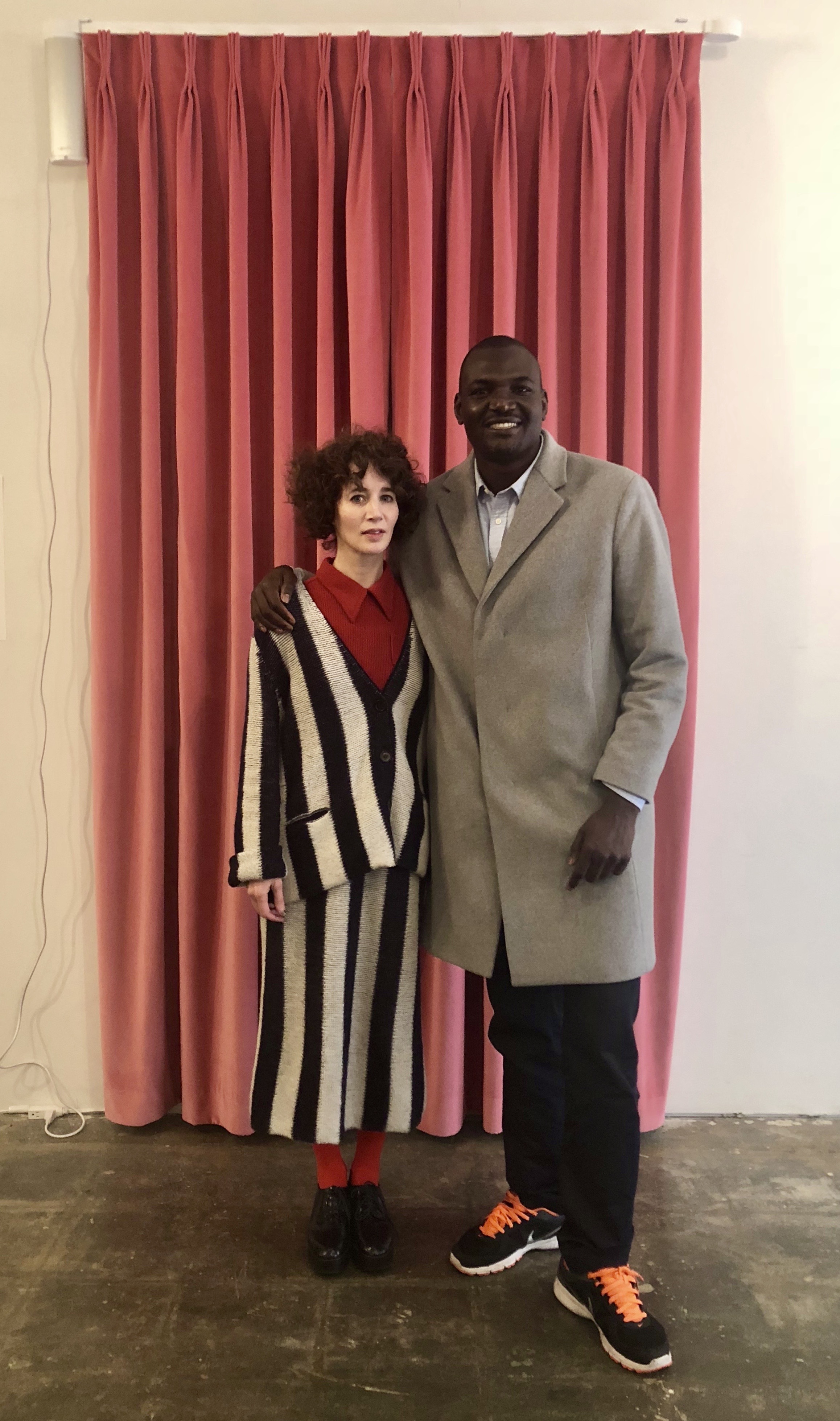 Miranda July and Oumarou Idriss by Mike Mills