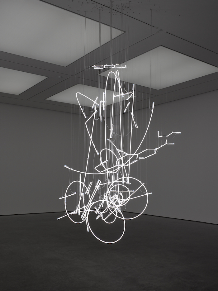 Neon Forms (after Noh III), Cerith Wyn Evans © Cerith Wyn Evans. Photo © White Cube (George Darrell) 
