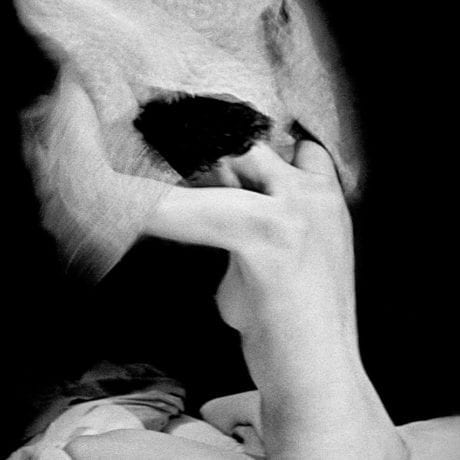 Rene Groebli, The Eye of Love Sitting Nude, 1952