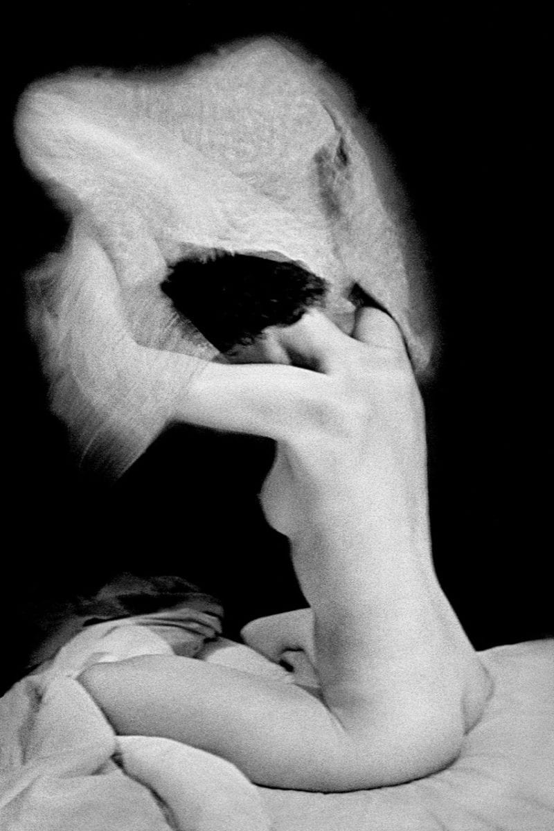 Rene Groebli, The Eye of Love Sitting Nude, 1952