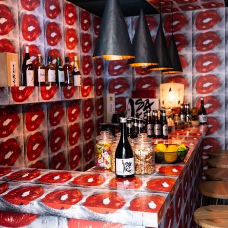 Daido Moriyama's Lip Bar at Selfridges in London