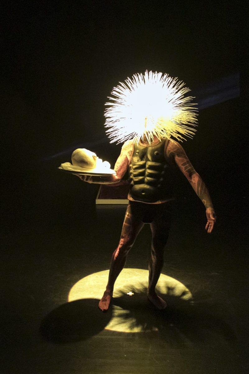 Ron Athey Acephalous Monster, Performance Space New York. Photograph by Rachel Papo.