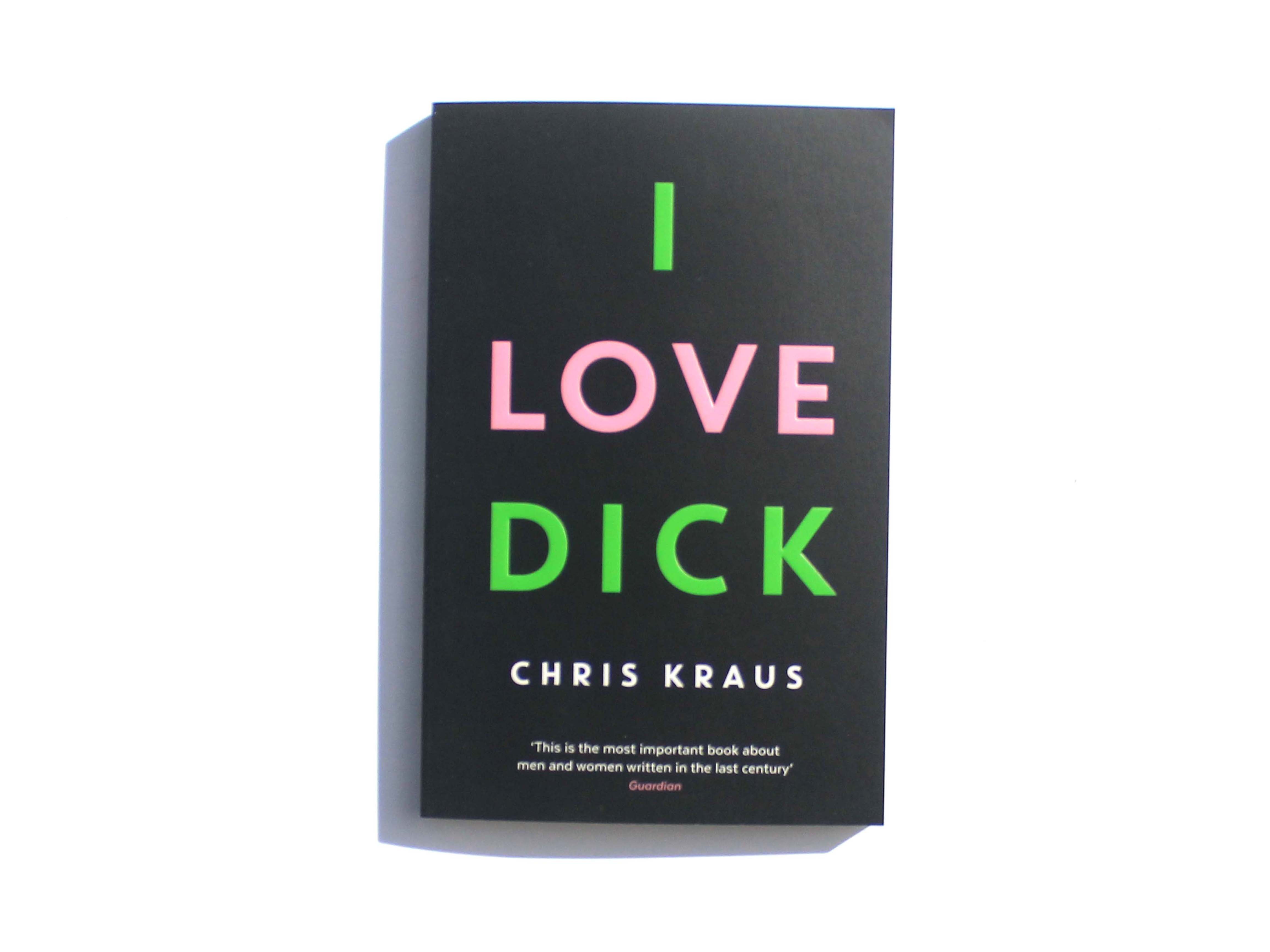 I Love Dick cover design by Peter Dyer