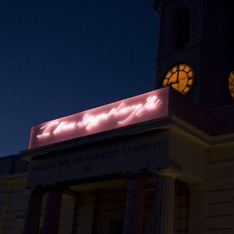 Tracey Emin, I Never Stopped Loving You, Droit House, Margate. © Katie Hunt