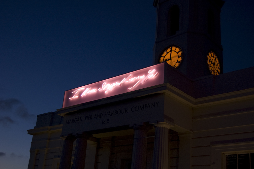 Tracey Emin, I Never Stopped Loving You, Droit House, Margate. Â© Katie Hunt