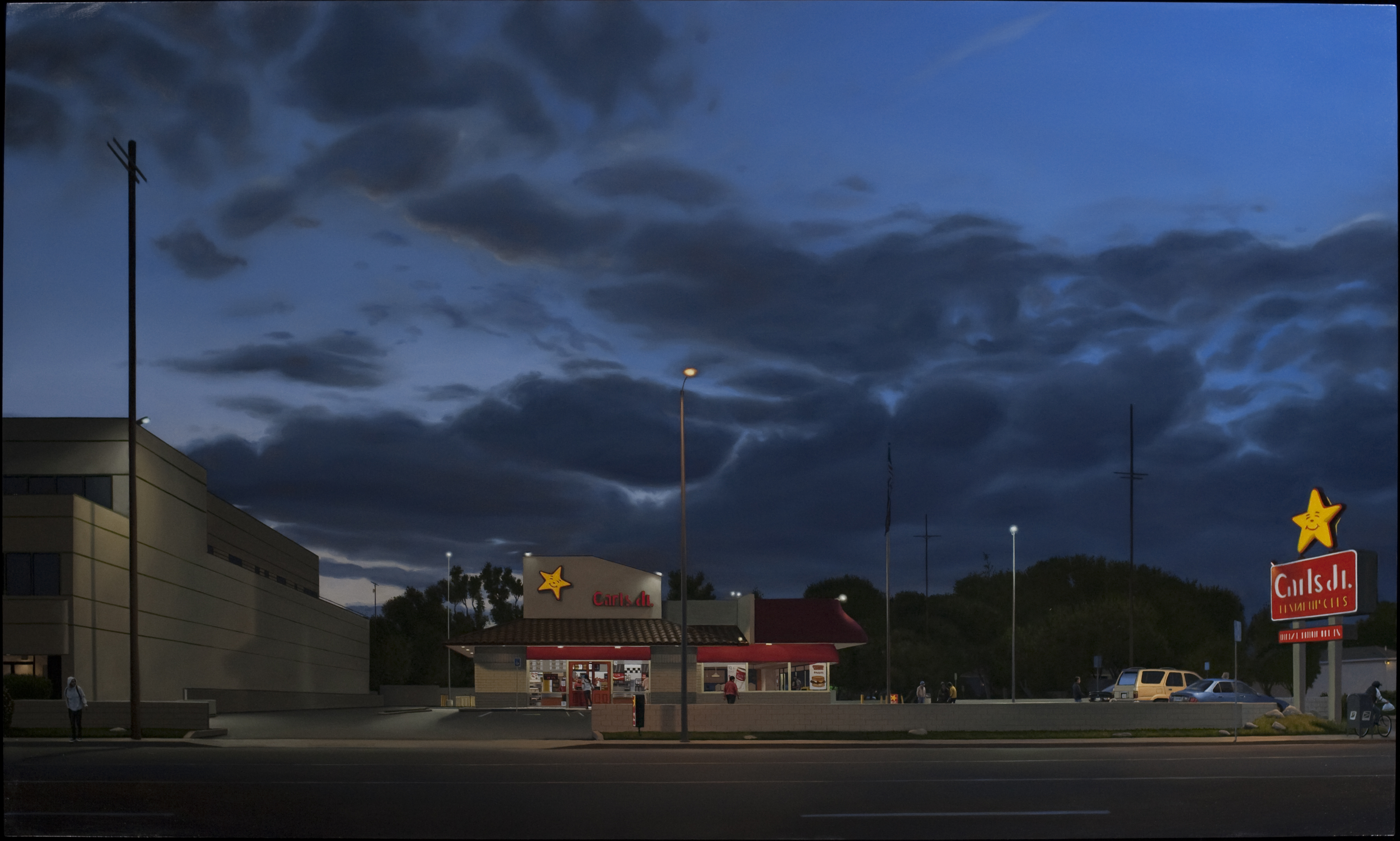 Marc Trujillo, 6457 Sepulveda Boulevard, 2011, oil on polyester. Courtesy of the artist 