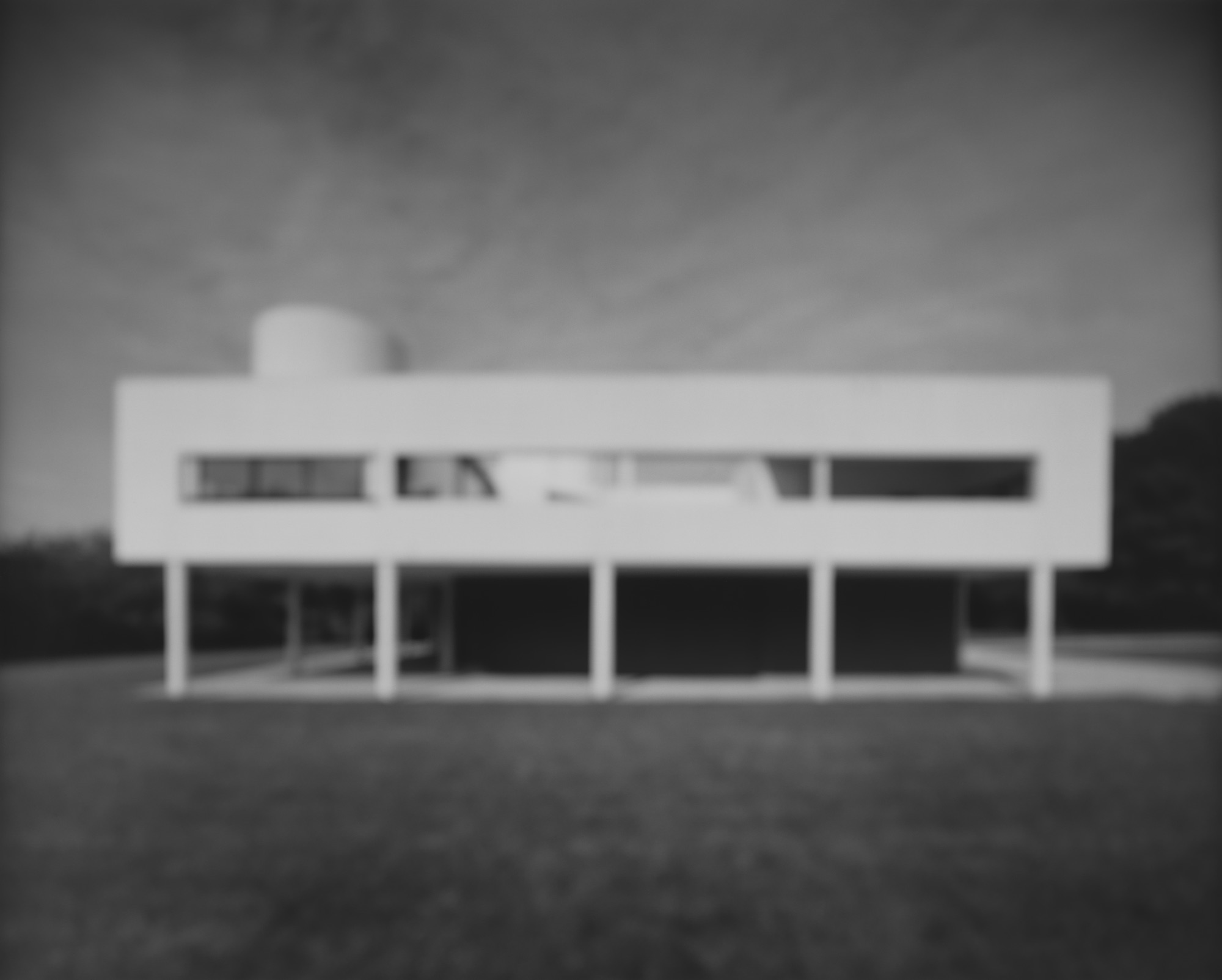 Hiroshi Sugimoto, Villa Savoye Le Corbusier, 1998