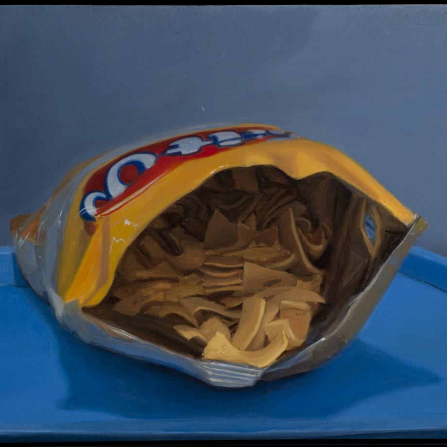 Marc Trujillo, Fritos, 2016, oil on panel. Courtesy of the artist