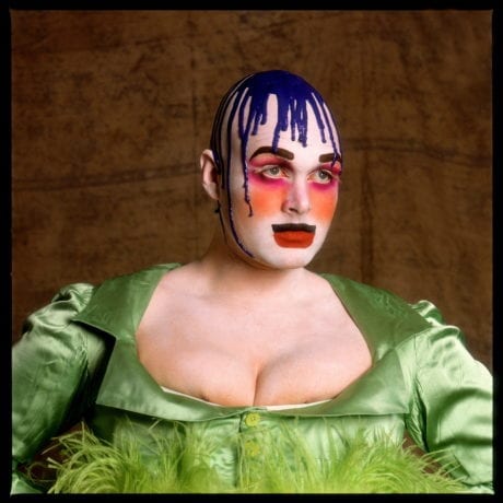 Leigh Bowery, Session I, Look 2, 1988 © Fergus Greer. Courtesy of Michael Hoppen Gallery