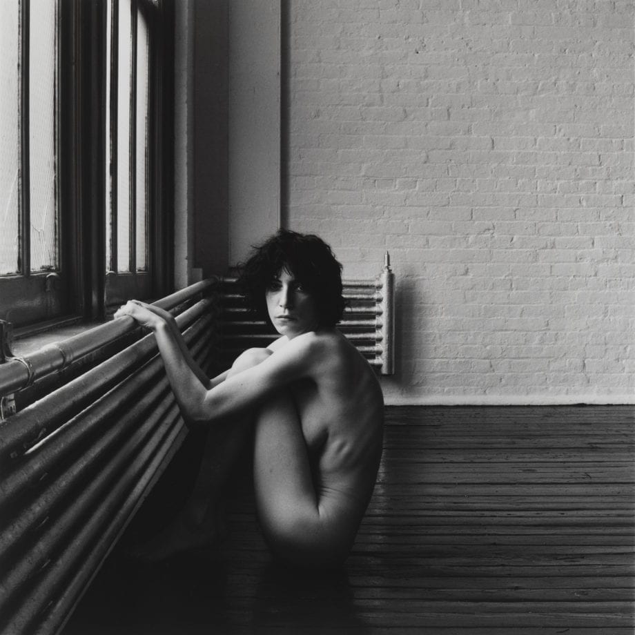 Patti Smith, 1976. Courtesy Solomon R. Guggenheim Museum, New York; Gift, The Robert Mapplethorpe Foundation, 1993