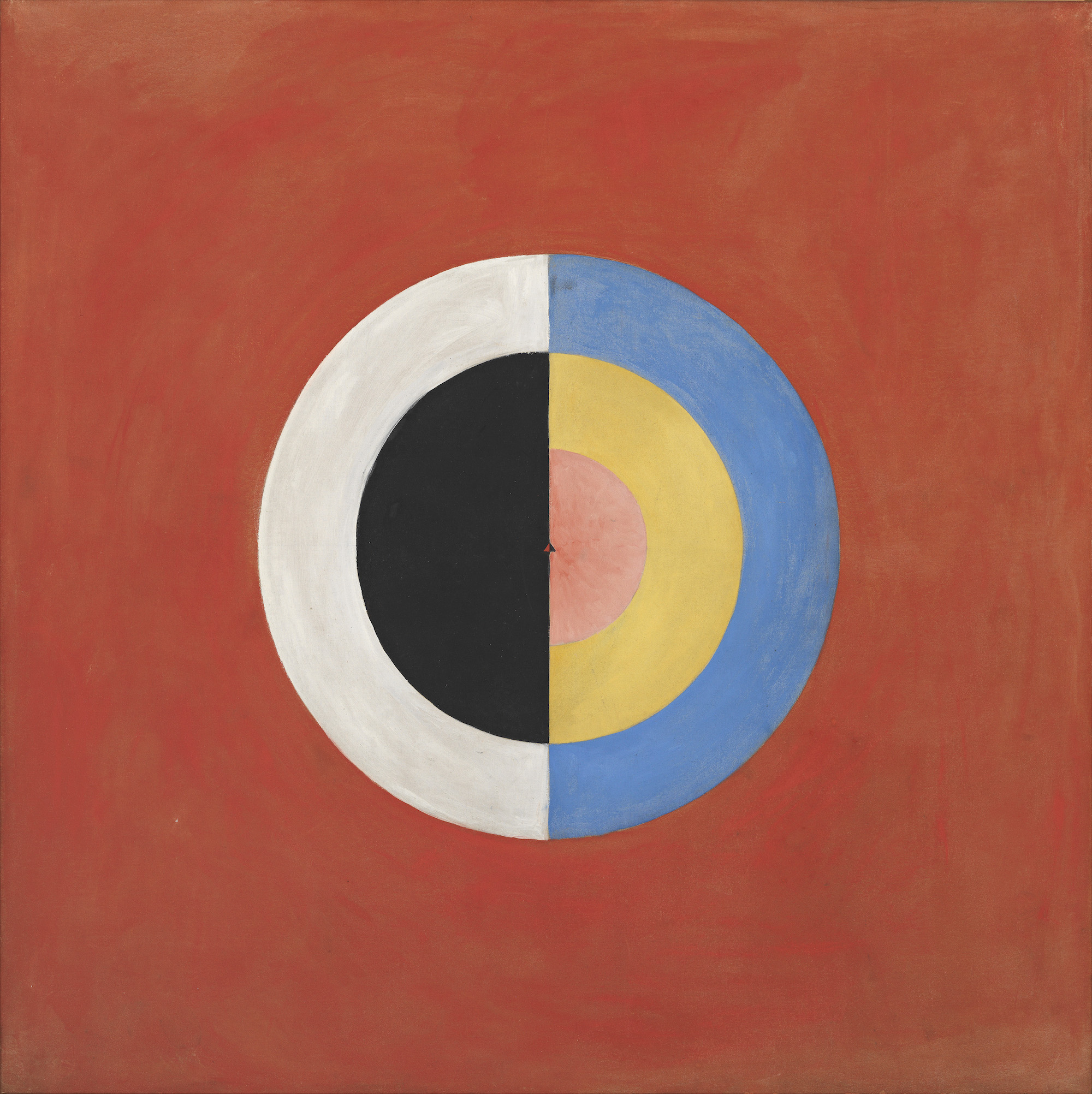 Hilma af Klint Group IX/SUW, The Swan, No. 17 (Grupp IX/SUW, Svanen, nr 17), 1915. Courtesy The Hilma af Klint Foundation, Stockholm