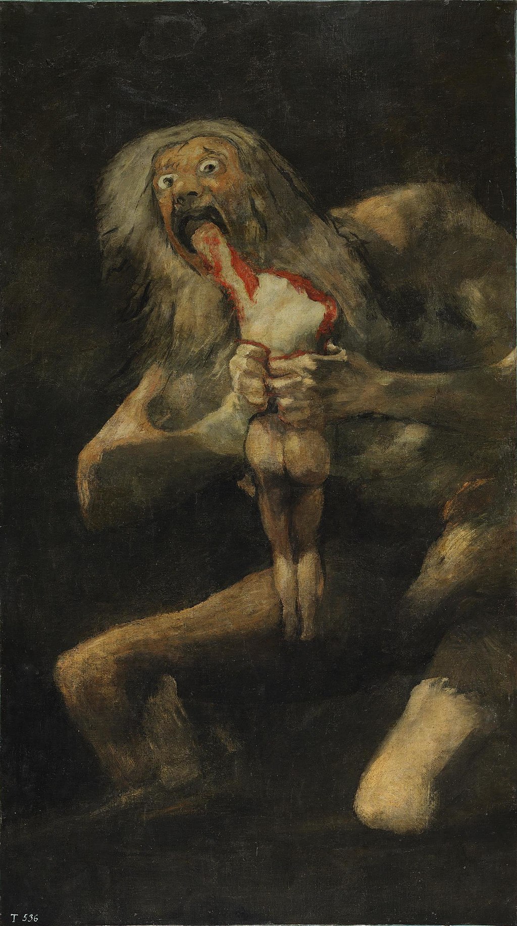 Francisco de Goya, Untitled, known as Saturn Devouring His Son, 1821-93