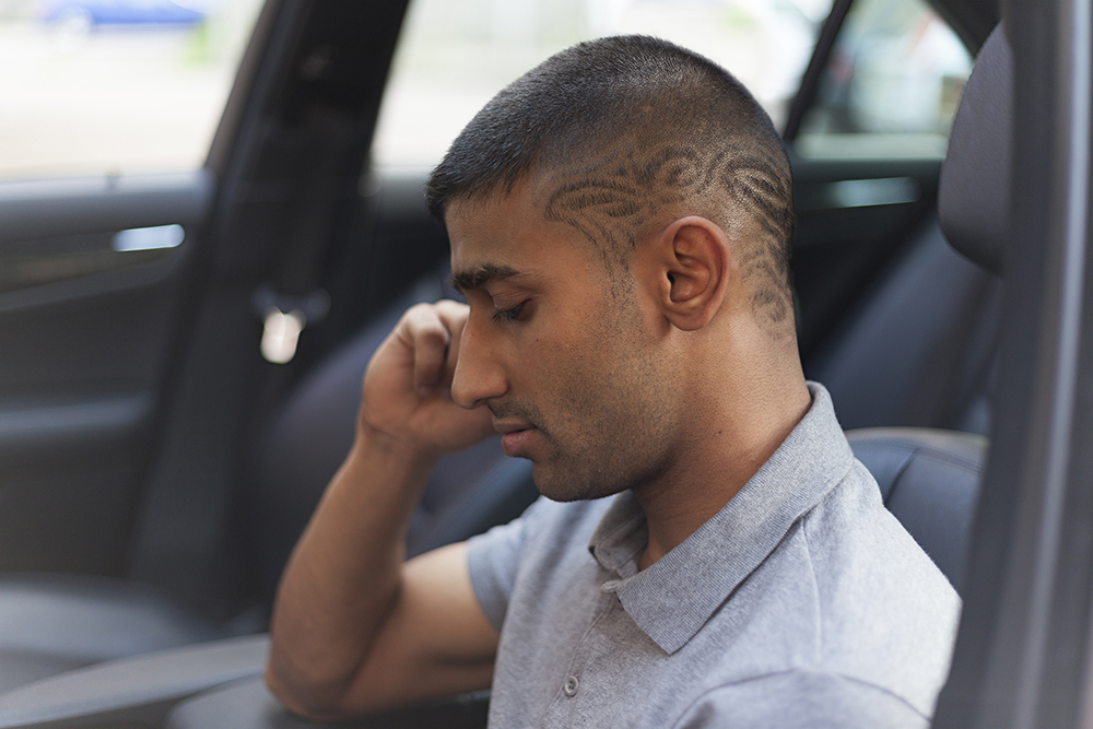 Grey Polo, Hair Design, Car 