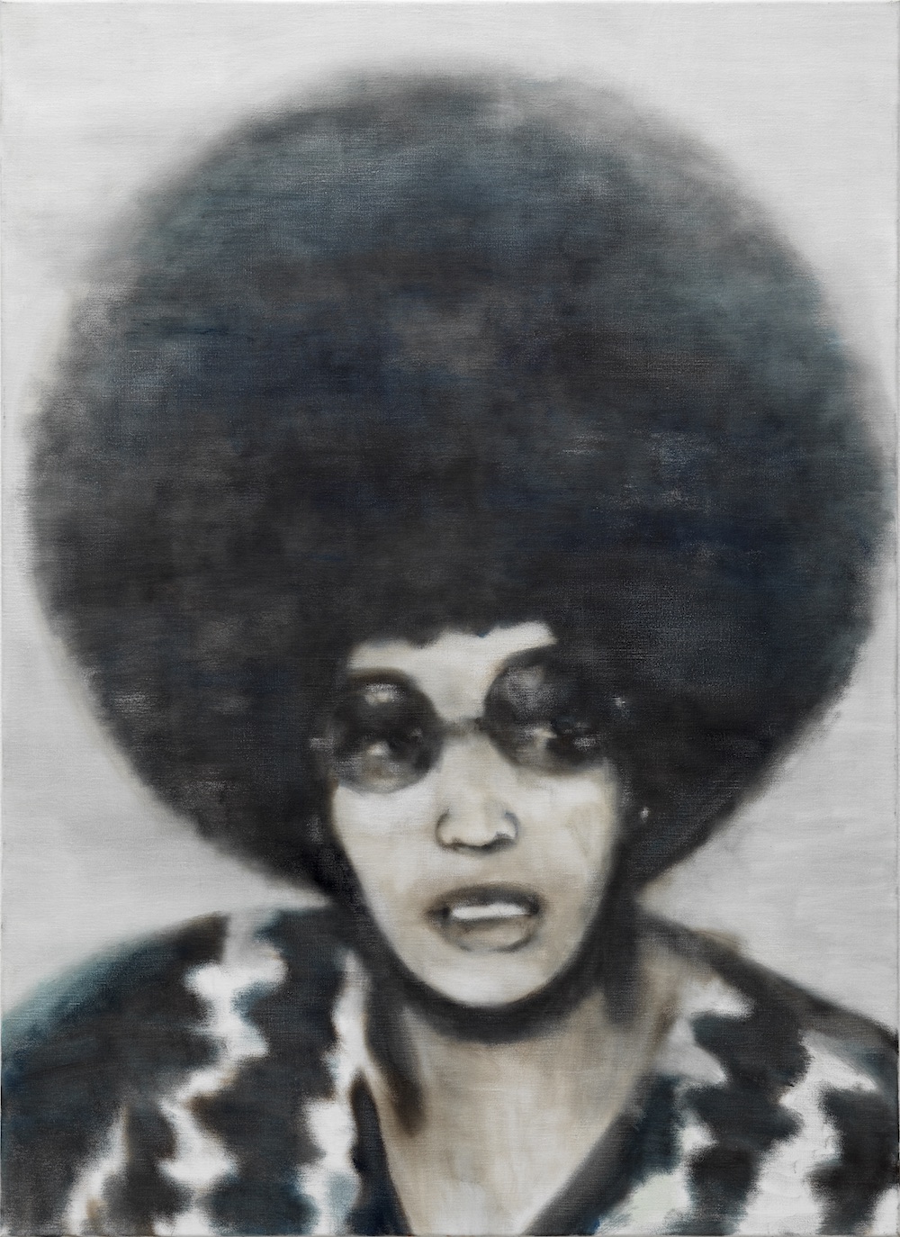 Iris Kensmil, Angela Davis #2, 2015. Collection Van Abbemuseum. Photo by Gert Jan van Rooij