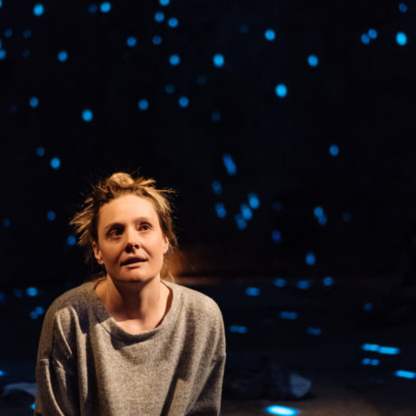 The Writer at the Almeida. Romola Garai. Photography by Manuel Harlan