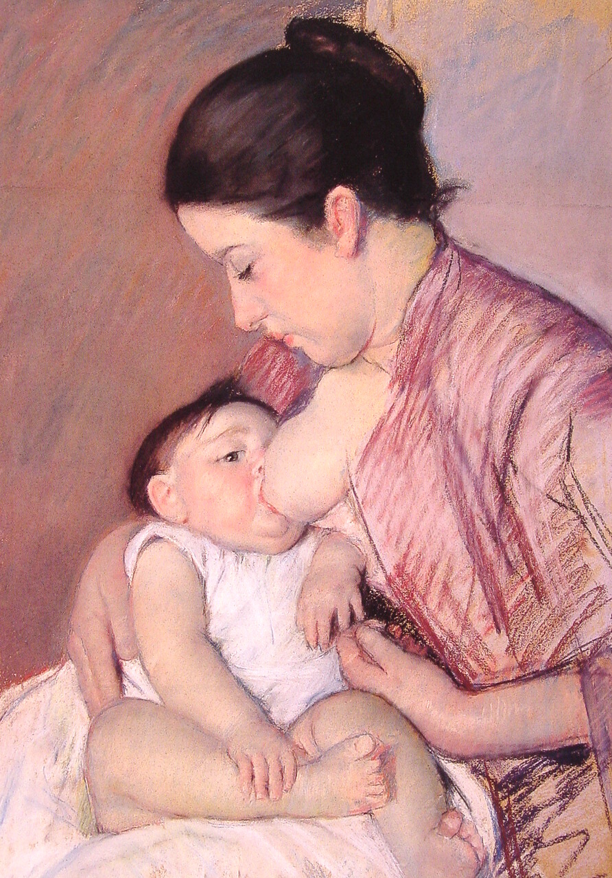 Mary Cassatt, Maternité, 1890