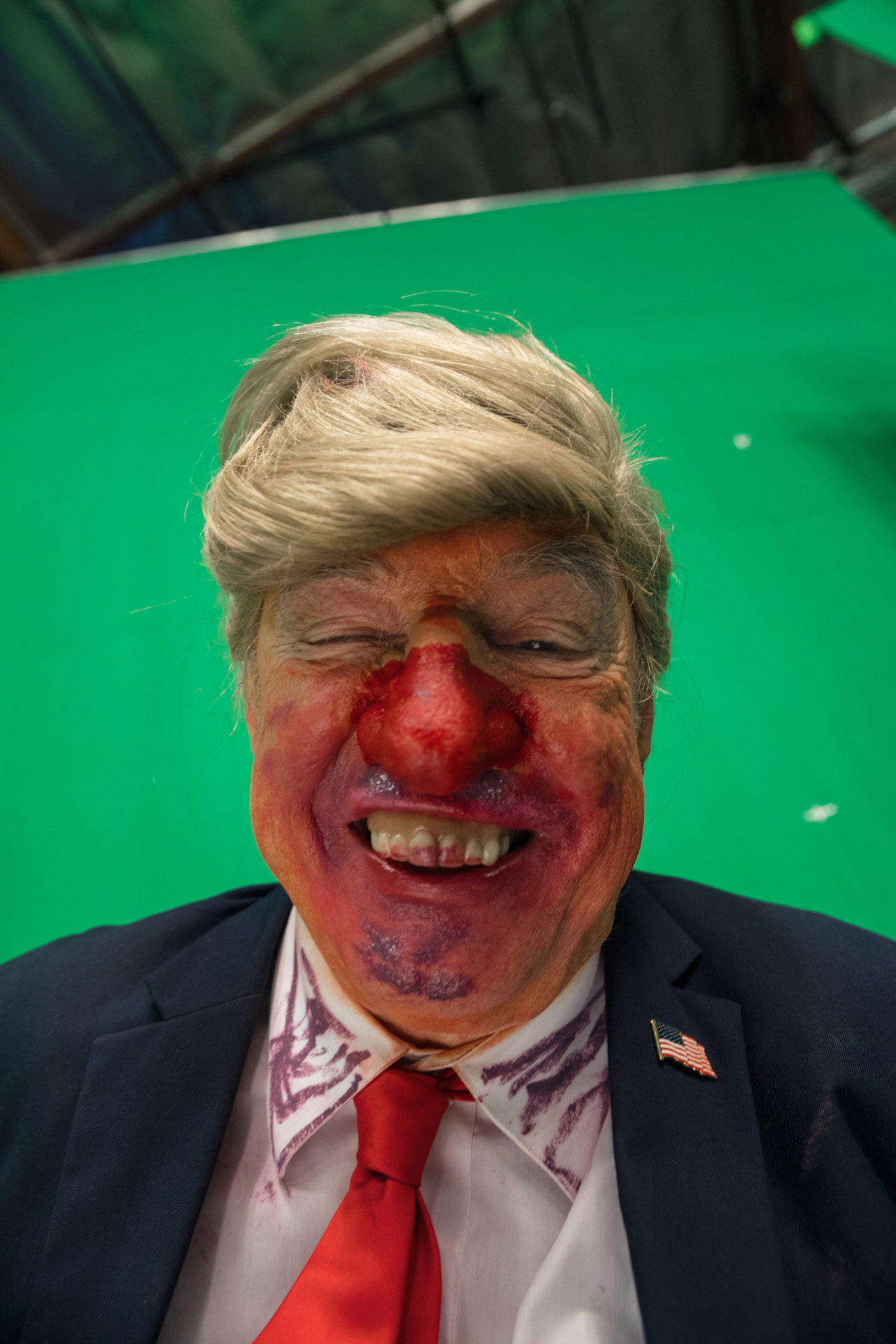 Paul McCarthy, DADDA, Donald, Green Screen, 2019. Courtesy Xavier Hufkens and the artist