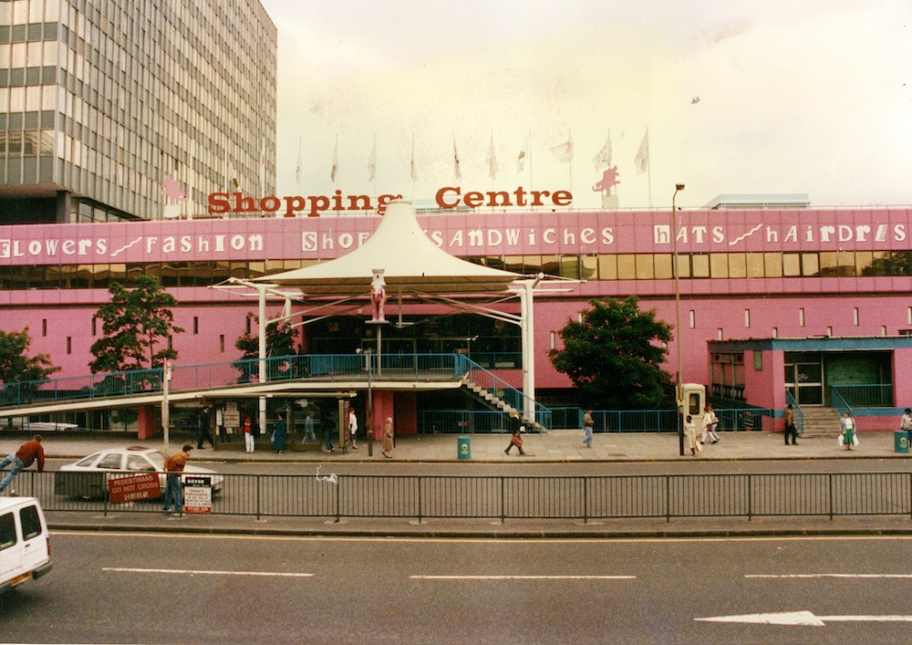 Eva Sajovic, Elephant and Castle shopping centre, archival image