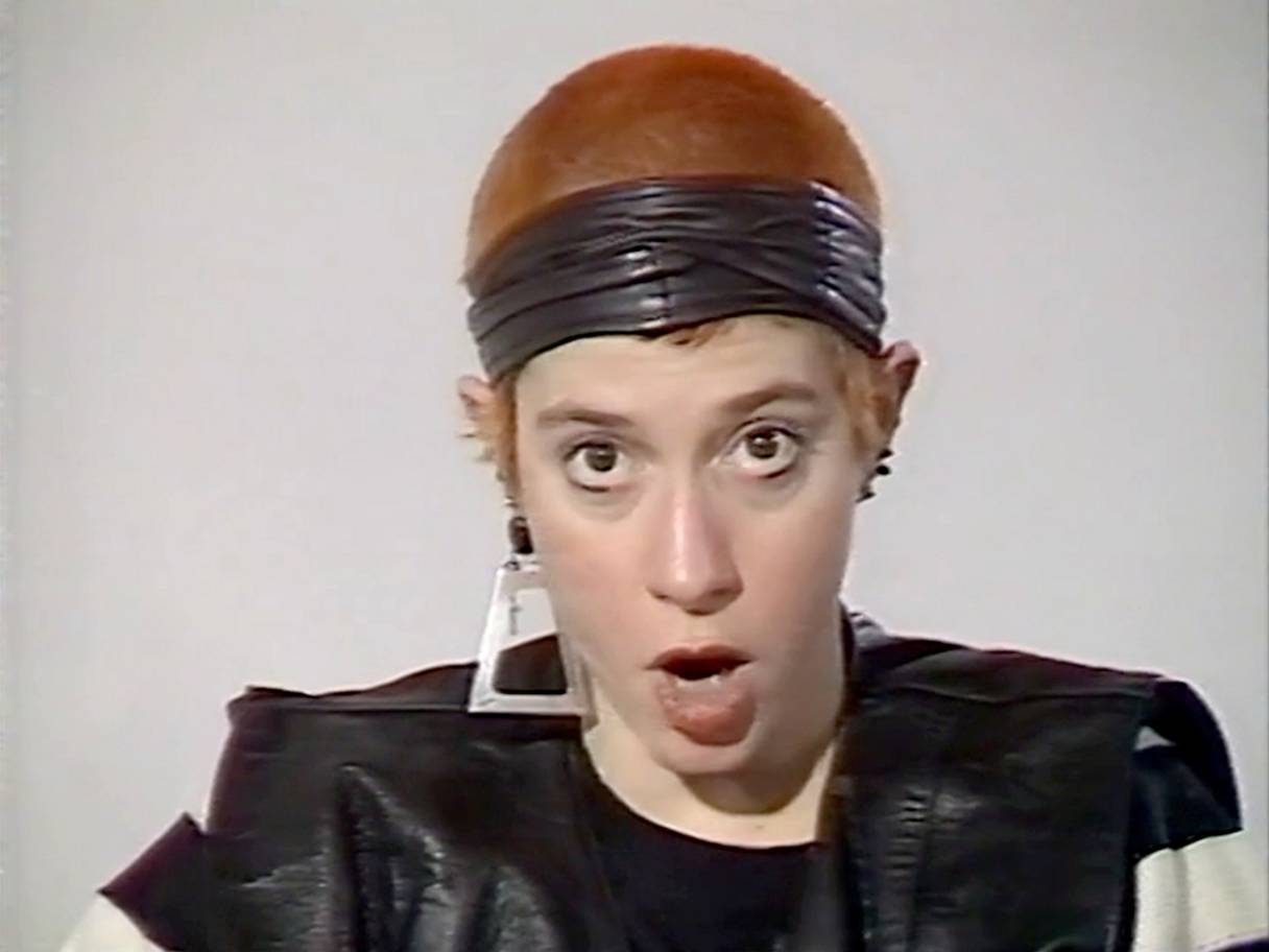 Kathy Acker in conversation with Angela McRobbie at the ICA, 1987
