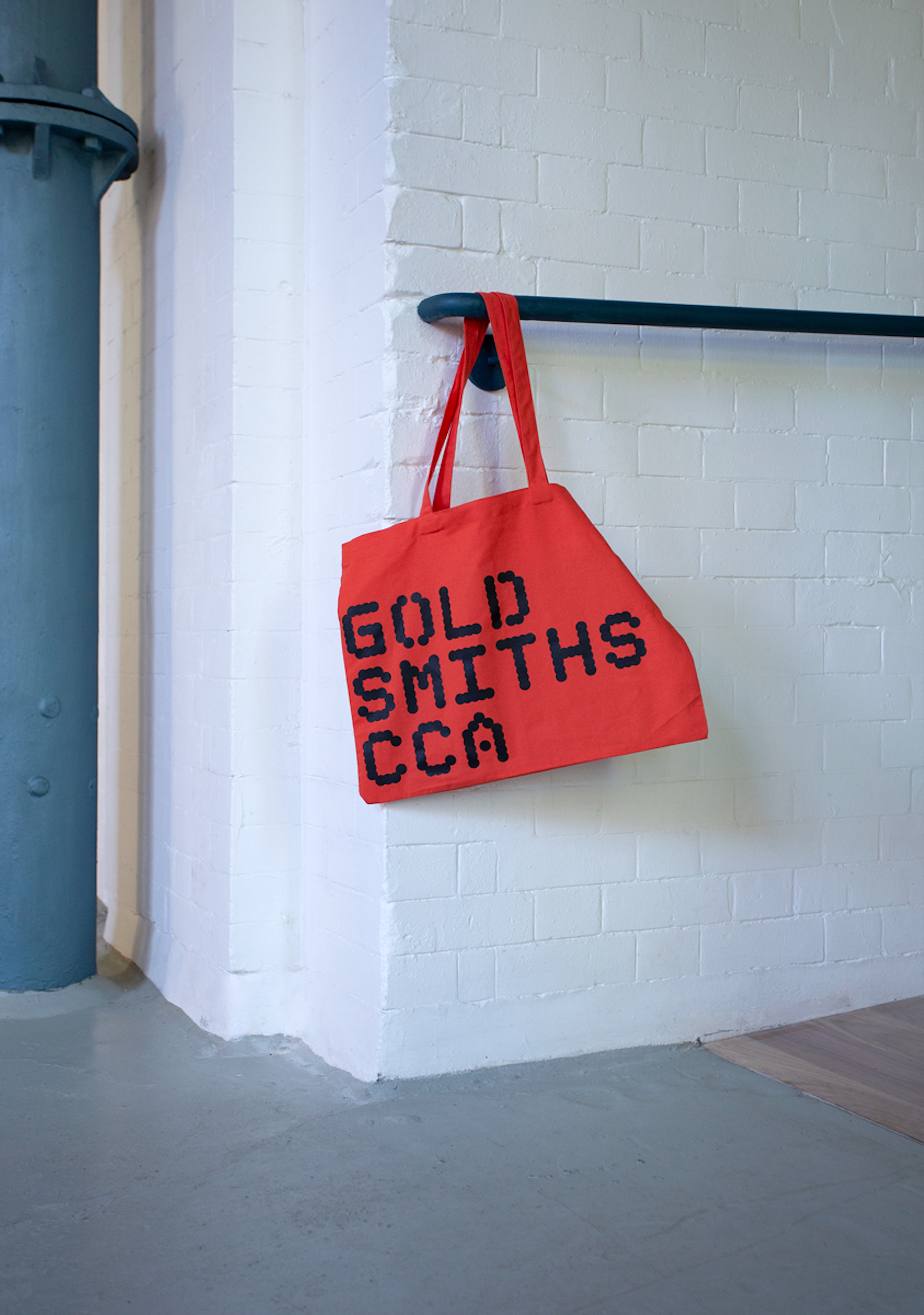 Goldsmiths CCA tote bag designed by Kellenberger White