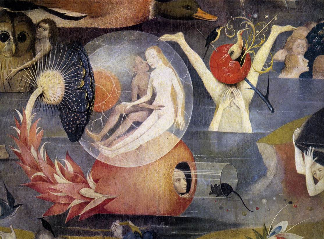 Hieronymus Bosch, The Garden of Earthly Delights c.1480-1505 (detail), Public Domain