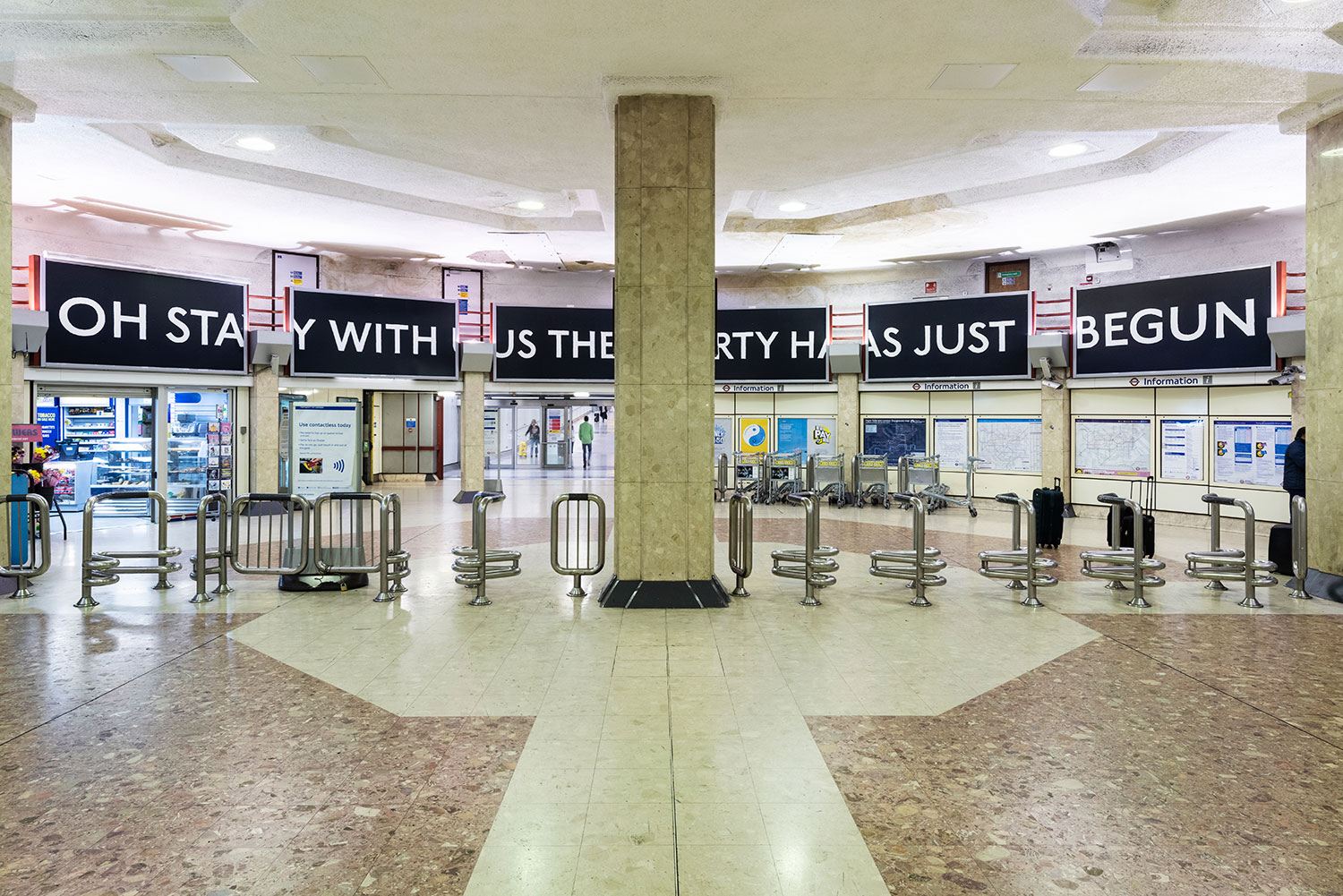 Laure Prouvost, You Are Deeper Than What You Think, 2019 at Heathrow Terminal 4