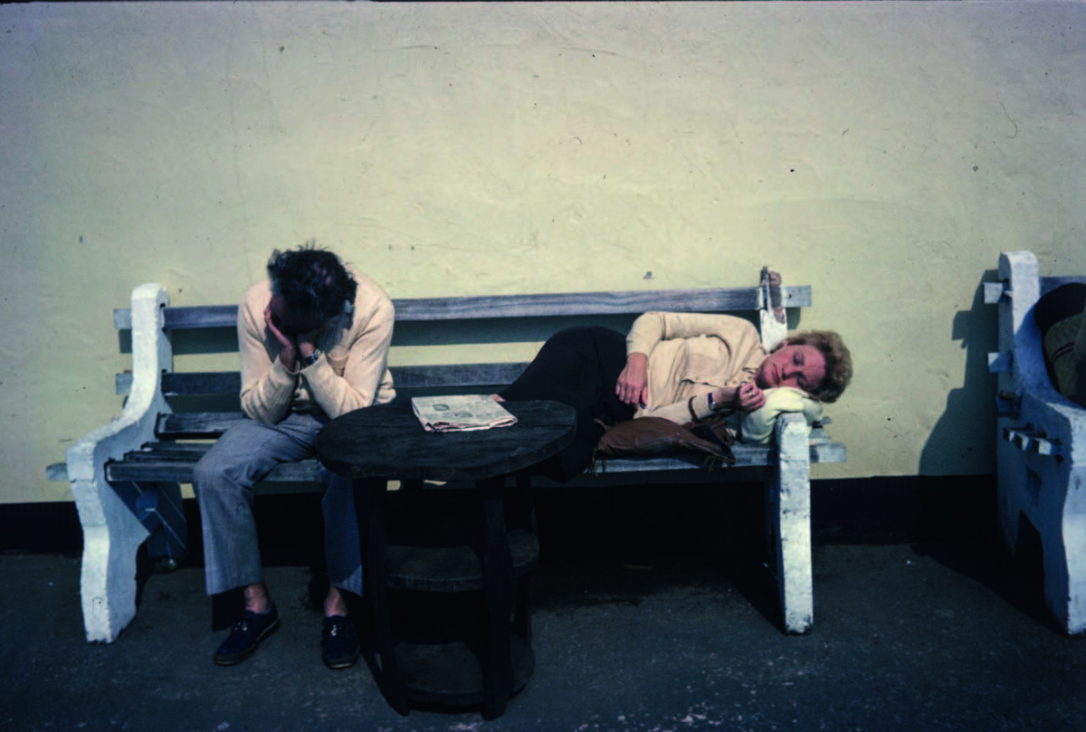 Resting just outside Butlin’s Holiday Camp, Minehead, 1979, from the series Butlin Land
© Dafydd Jones
