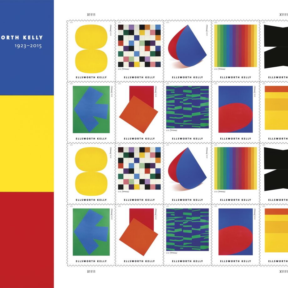 Ellsworth Kelly, United States Postal Service Forever Stamps - ELEPHANT