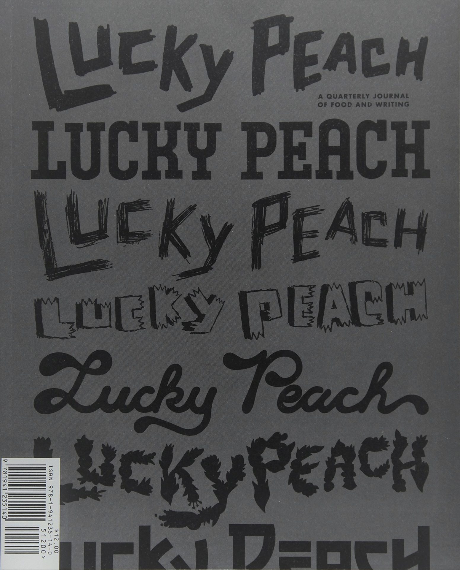 Lucky Peach 24/25, the Best Of final issue cover