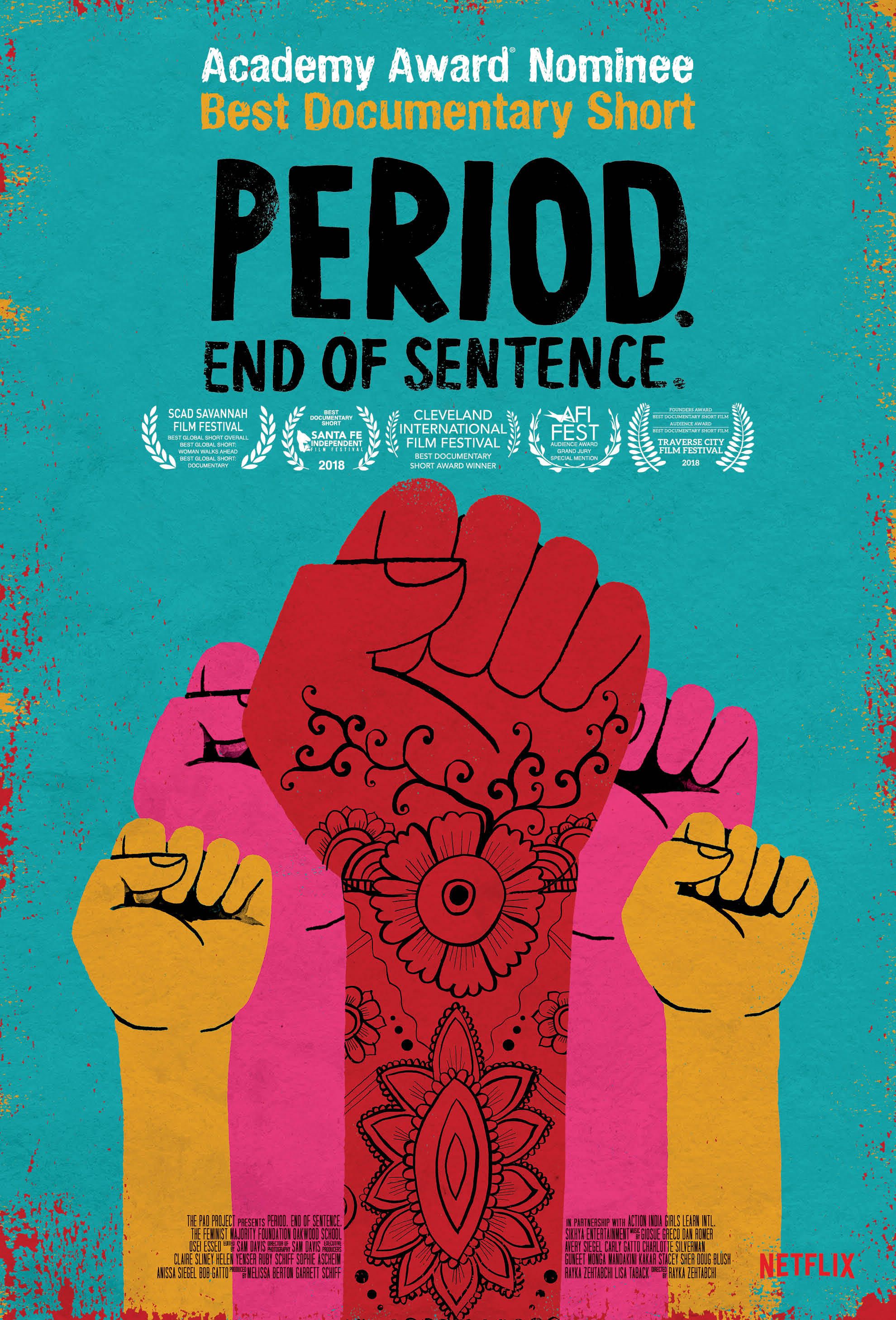 Period. End of Sentence, promotional poster