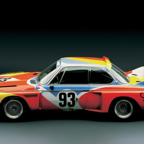 Alexander Calder, designs for BMW 3.0 CSL., 1975. Image courtesy of BMW Art Car Collection